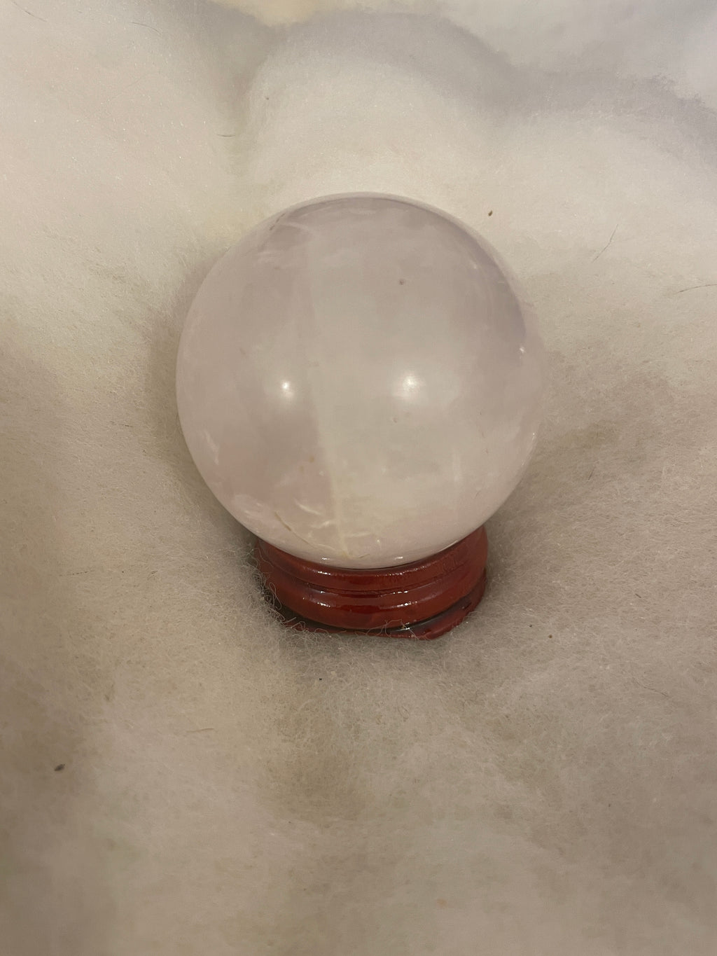 Sphère de Quartz rose